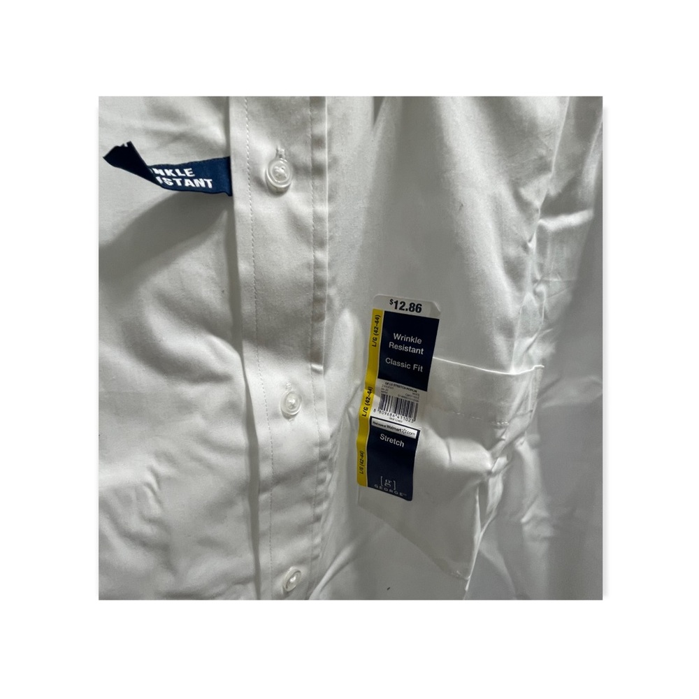 - George Classic Fit LS shirt Size L (42-44) - Picture 4 of 13